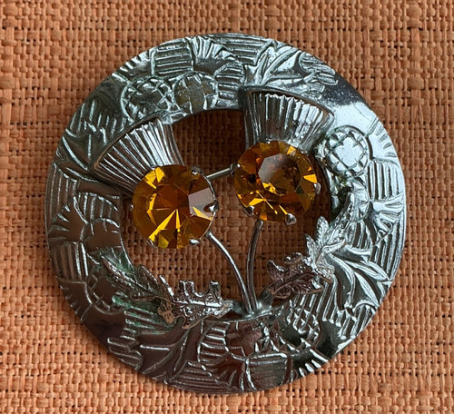 Vintage celtic brooch - vintage,