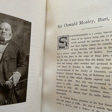 STAFFORDSHIRE 1907 Sir Oswald