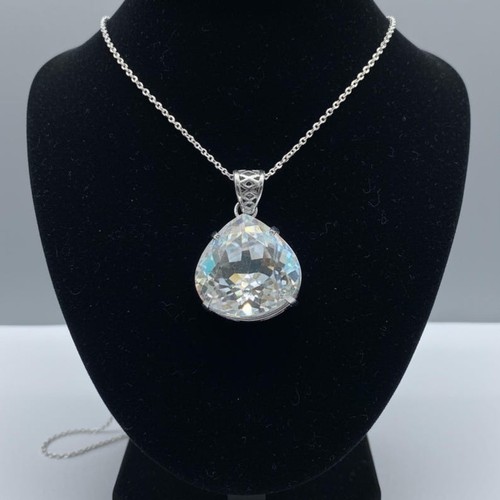Faceted mystic topaz pear - faceted,