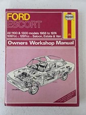 Ford Escort MK1 Haynes Manual