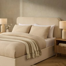 Dusk Ascot Cream Linen Look