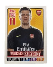 Topps Premier League 2014 - # 7 - WOJCIECH SZCZESNY - Arsenal 