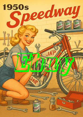 Speedway jap retro mechanic - speedway,
