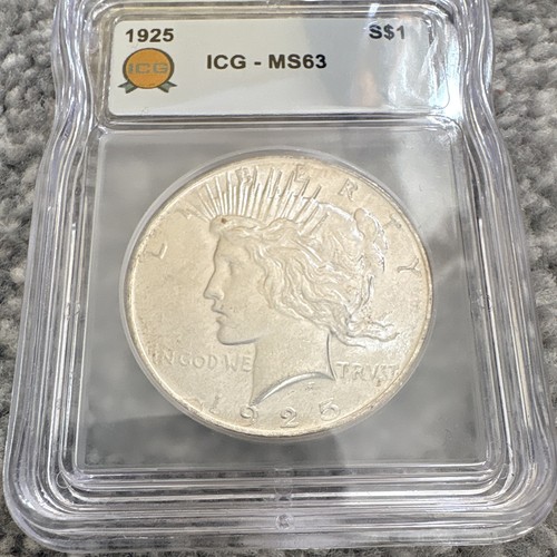 1925 peace dollar 90 - $1, 90%