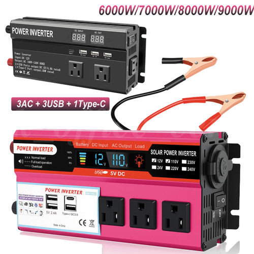 6000w 9000w power inverter - power, dc