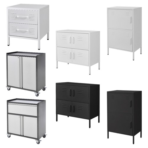 Mobile steel storage cabinet - mobile,