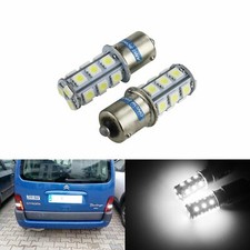 1156 BA15S 382 P21W LED Bulbs Side Indicator Reverse Tail Brake Stop Light White