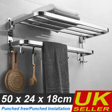 Double Tier Towel Rail Holder