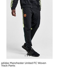 adidas Sportswear Manchester United FC Woven Track Pants Trouser Joggers Size XL