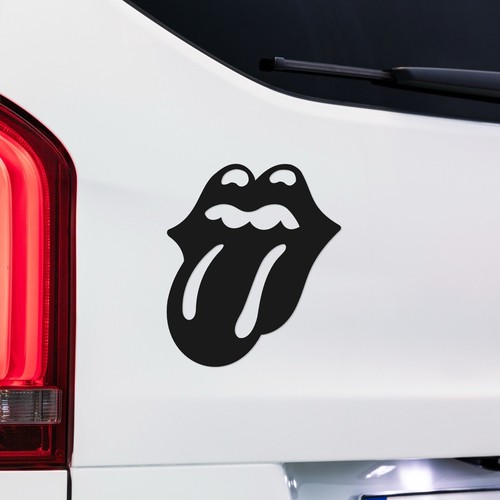 Rolling stones tongue decal - stones,