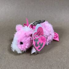 TY Beanie Pinkys Rosa Guinea Pig Collectable Plush Toy Key Clip