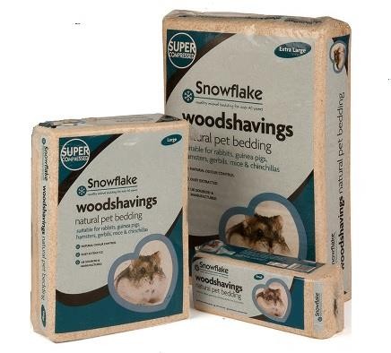 Snowflake pet woodshavings - snowflake,