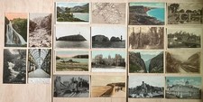 [FPE460] Bulk Lot 40 Vintage Topographical UK Postcards