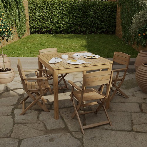 Seater wooden garden dining - wooden,