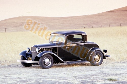 Vtg 35mm slide ford hot - slide, rod