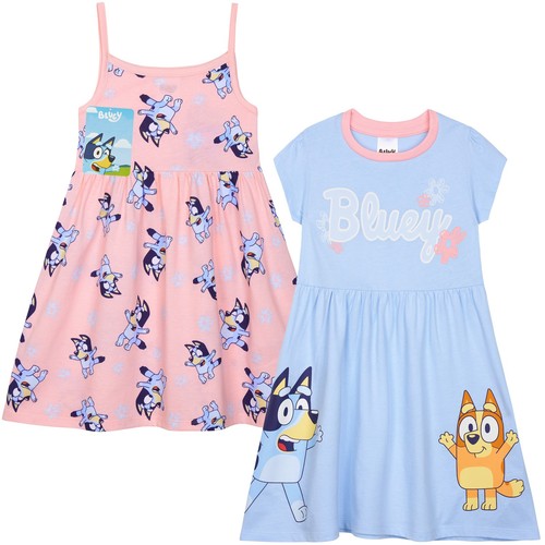 Bluey girls pack dress - bluey,