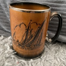 Arthur Wood Tankard, "Boats”