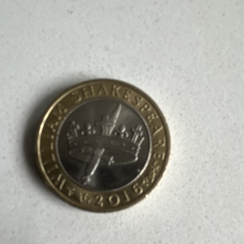 2016 two pounds coin - £2,