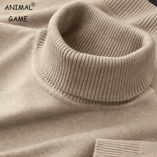 Mens Turtleneck Knitted