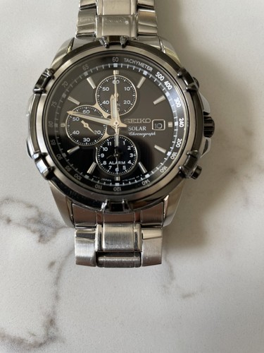 Seiko chronograph solar - seiko,