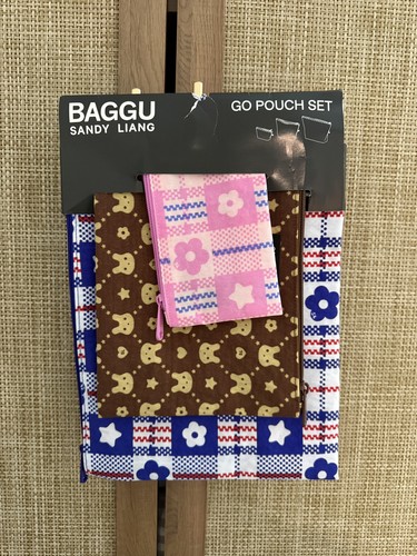 Baggu sandy liang pouch - liang, set