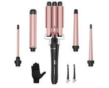 5 in 1 Curling wand set