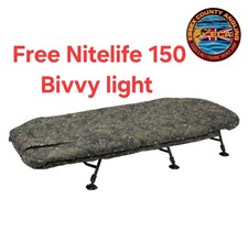 Trakker RLX 6 Camo Bed System