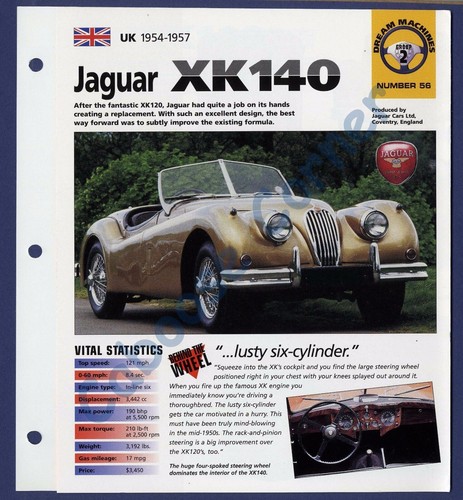 Jagaur xk140 imp hot - hot, cars