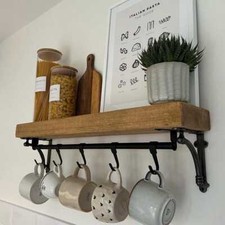 Rustic Wood Shelf Urban