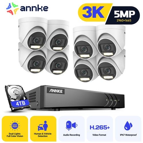 Annke 5mp colorvu cctv - annke,