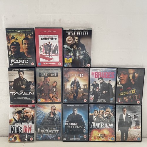 Action thriller dvd bundle - bundle, x