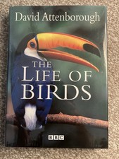 David Attenborough The Life Of Birds Signed 1998 First Edition Hardback.