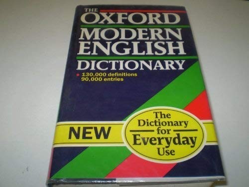Oxford modern english - oxford,