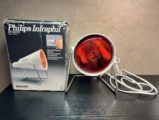 Philips Infraphil HP3609/S Vintage Infrared Lamp - Working - Boxed - Used