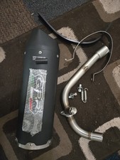 full system exhaust racing black gpr for piaggio vespa lx lxv 125 2014 14