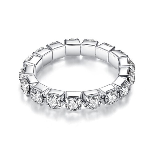Silver gold diamante crystal - silver,