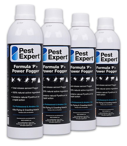 Flea fogger bombs from - (x4),