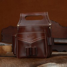 Tourbon Leather Cartridges Bag