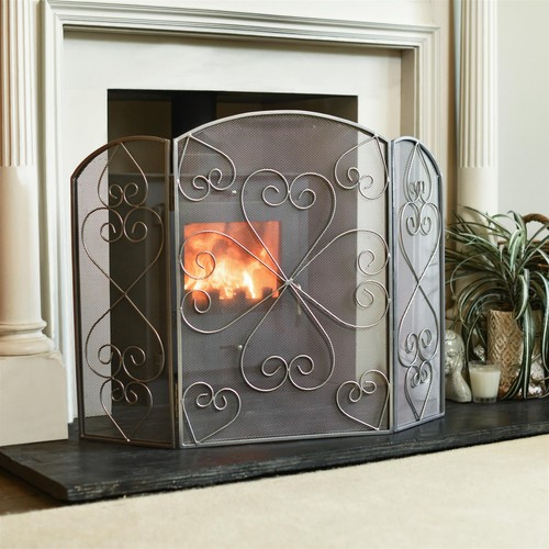 Antique pewter heart design - pewter,