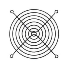 PACK 5 120MM FAN GUARD BLACK