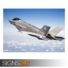 F 35 LIGHTNING II poster photo picture print art aviation decor A0 A1 A2 A3 A4