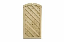 Wooden garden gate 6ft - 6ft, forest
