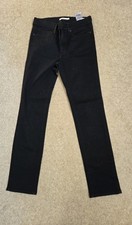 LEVI’S Womens Slimming slim Jeans - W30 L32 - Black - NWOT