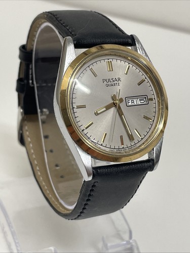 Pulsar v533 gents quartz watch - gents,