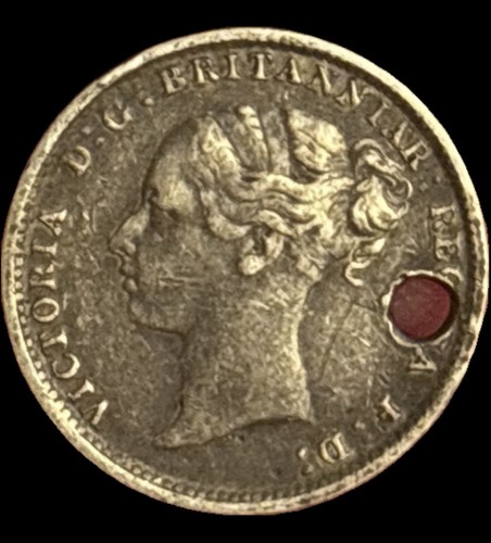 1887 queen victoria - 3, pence