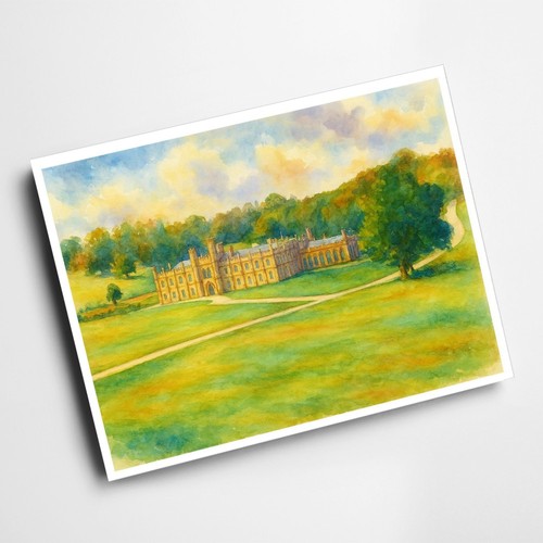 Print the hall castle - a6,
