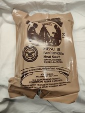 U.S. Army Combat K Ration MRE