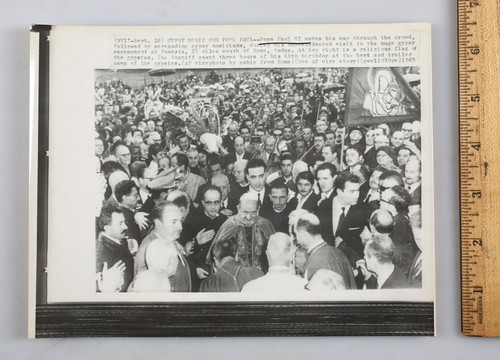 Vintage original wire photo - original, ap