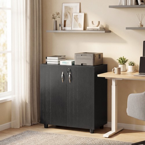 Tier locking filing cabinet - 2-tier,
