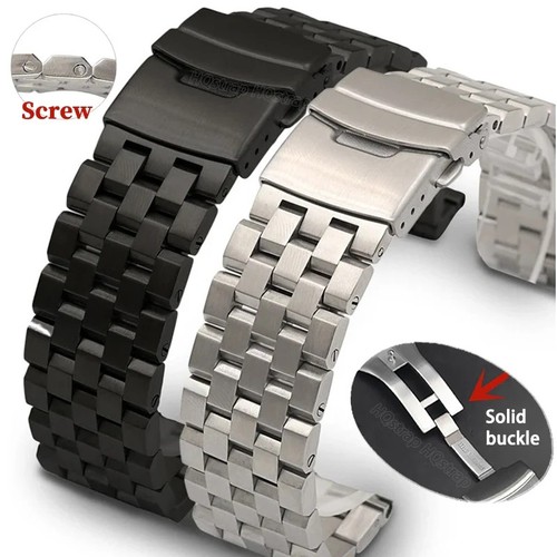 Solid stainless steel watch - solid,